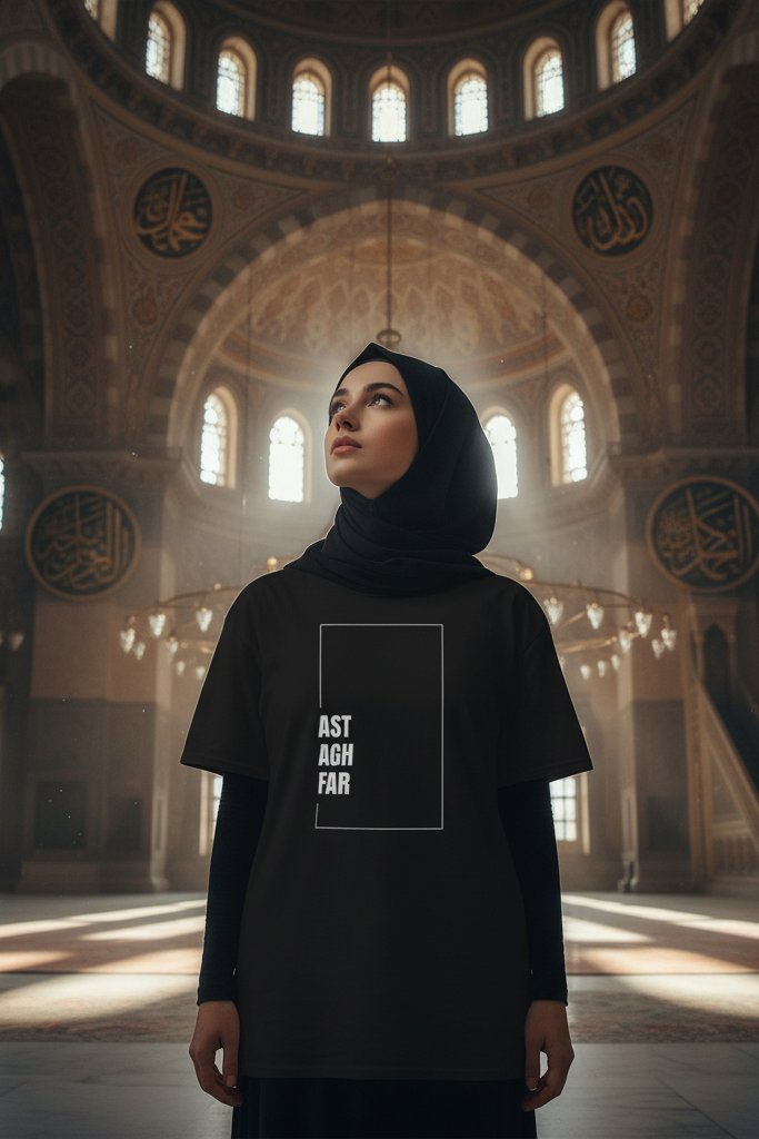 Sunnah Designs - Premium minimalist Islamic streetwear and modern Arabic calligraphy apparel.