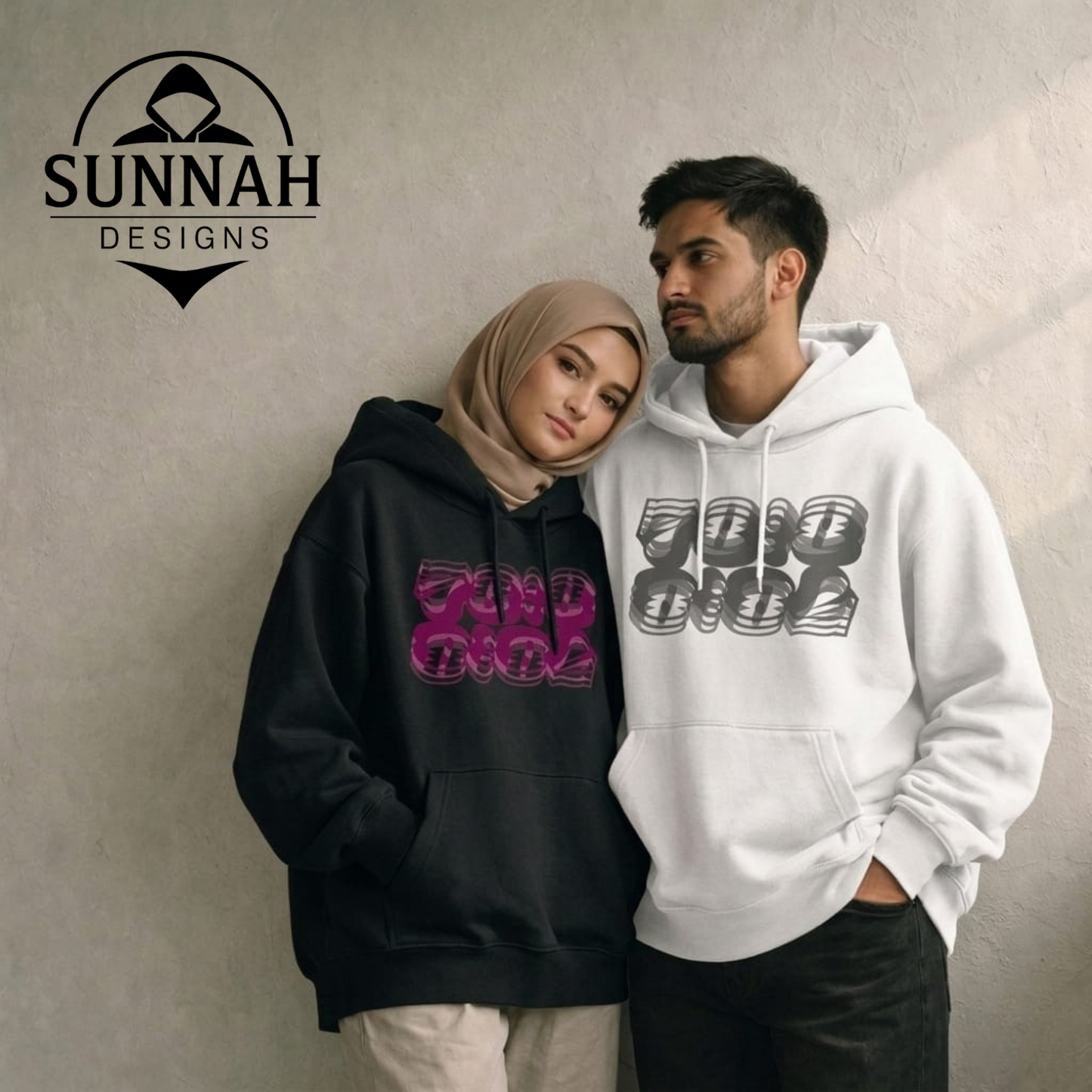 Sunnah Designs Modern Islamic Streetwear - Premium Muslim Hoodies and T-Shirts for Ramadan and Eid Gift Ideas