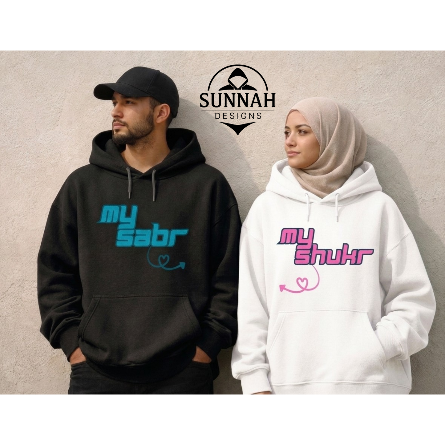 Sunnah Designs Minimalist Islamic Streetwear - Premium Muslim Hoodies and Modern Arabic Calligraphy Tees