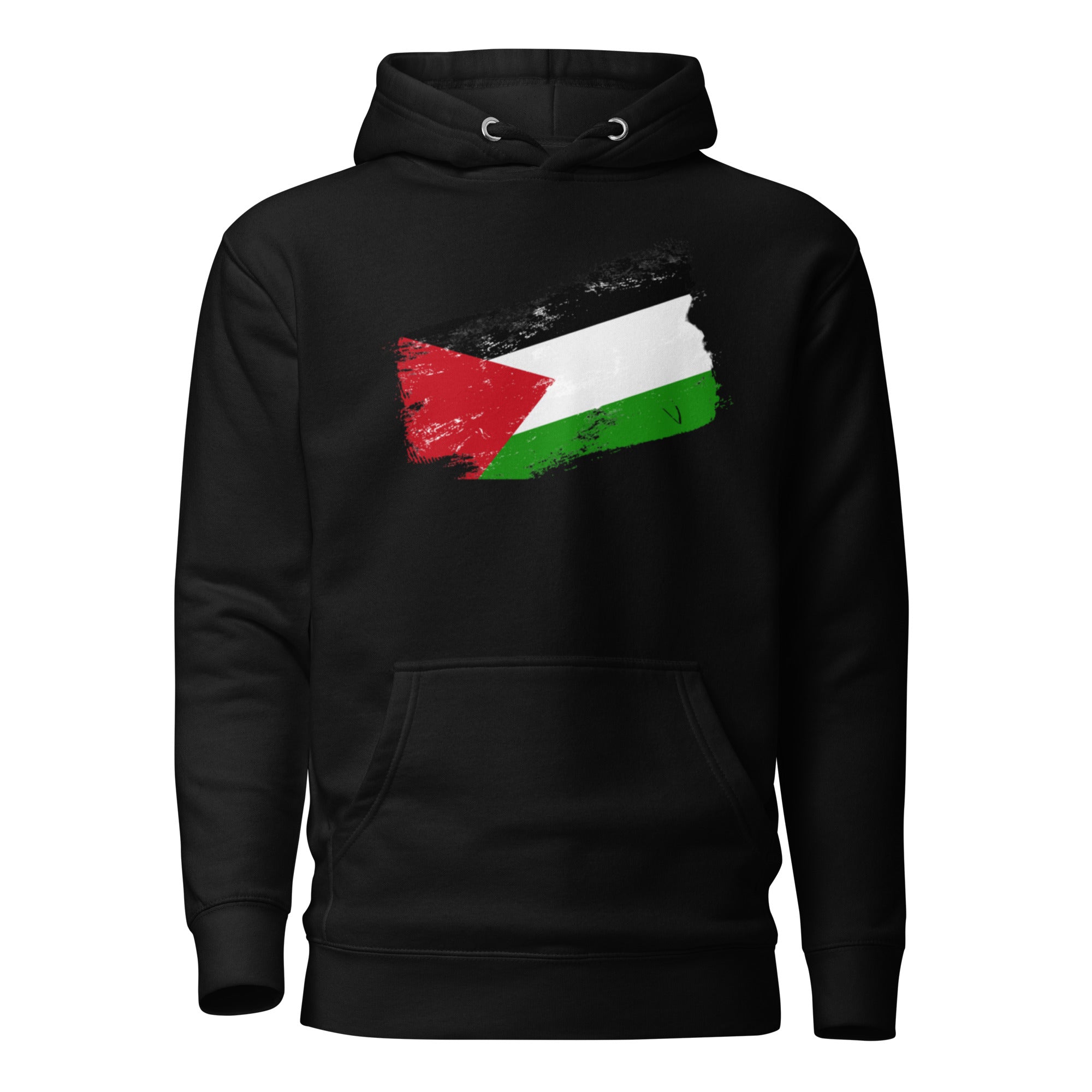 Wear your solidarity with pride.
This hoodie features a clean, bold representation of the Palestine flag, symbolizing resilience, identity, and unwavering hope. Designed for those who want their clothing to speak with purpose, it blends meaningful expression with modern streetwear style.

Made from soft, premium fabric, it offers all-day comfort — whether you're at a rally, campus, the gym, or simply out and about. 