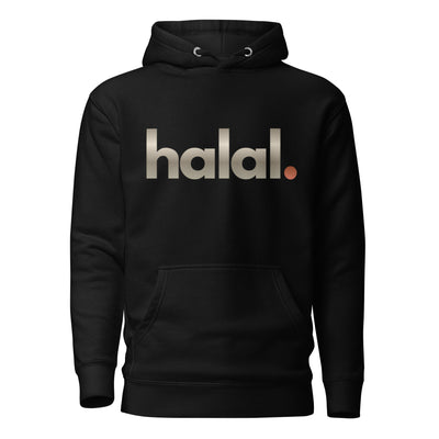 Simple. Bold. Unapologetically you.
Our “Halal.” Hoodie is designed for those who want to represent their values with confidence and clarity. The minimalist one-word design makes a powerful statement without saying too much — clean, modern, and instantly recognizable.

Crafted from premium, soft fabric, this hoodie is perfect for everyday wear. Whether you're out with friends, grabbing coffee, or layering up on a chilly evening, “Halal.” is the kind of piece that sparks curiosity and starts conversations.