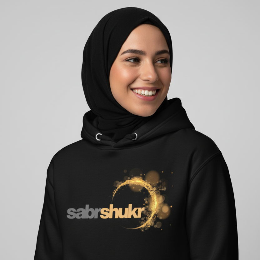 SABR SHUKR T-SHIRT Black Size S