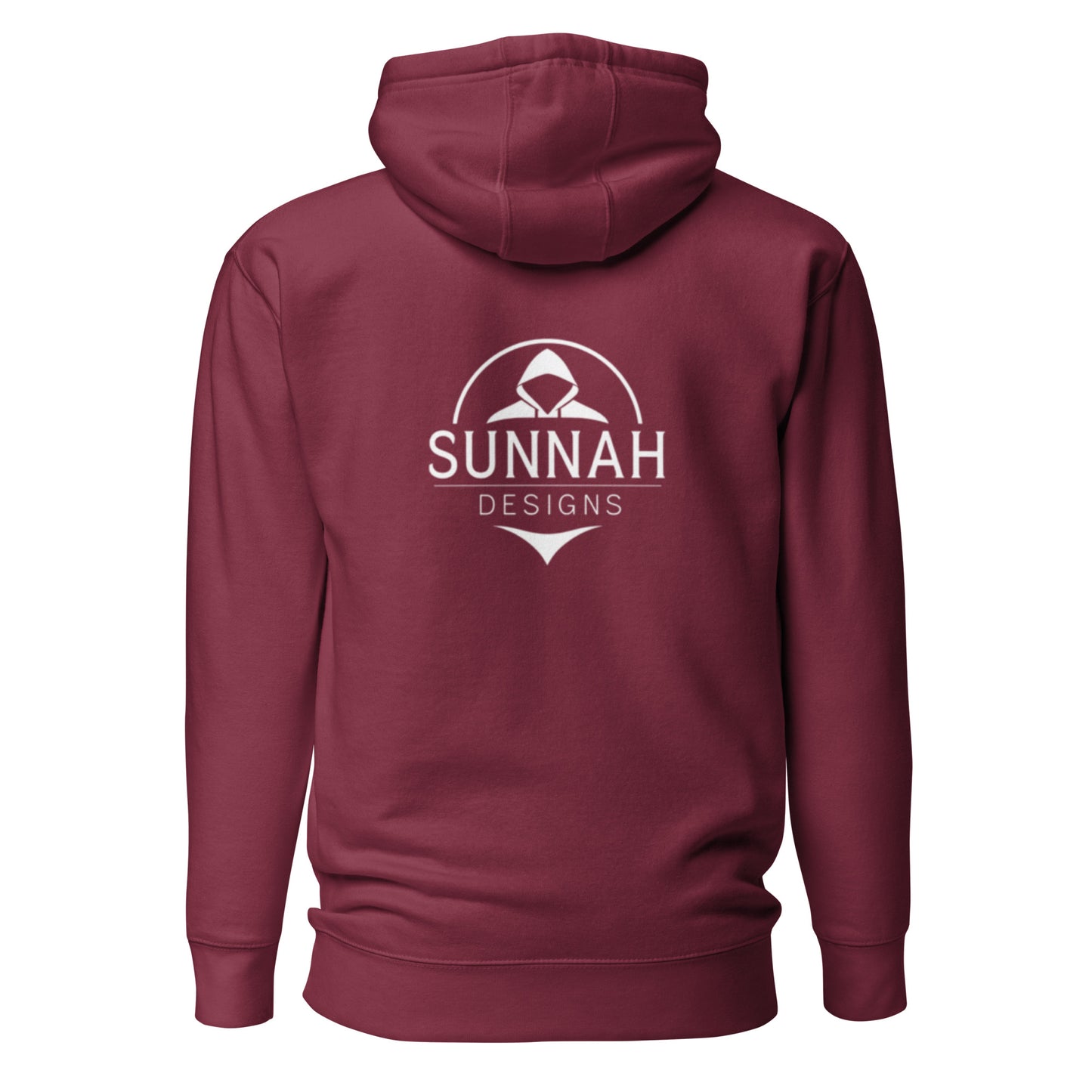 SUNNAH DESIGNS T-SHIRT Maroon Size S