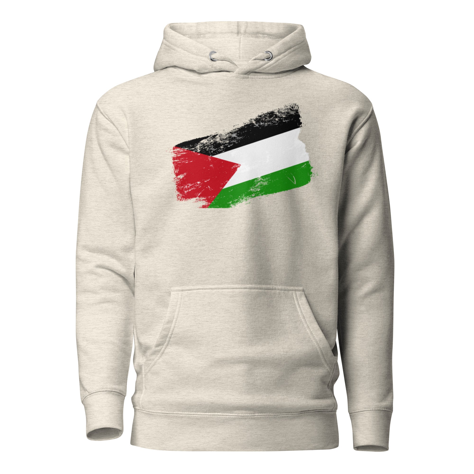 Wear your solidarity with pride.
This hoodie features a clean, bold representation of the Palestine flag, symbolizing resilience, identity, and unwavering hope. Designed for those who want their clothing to speak with purpose, it blends meaningful expression with modern streetwear style.

Made from soft, premium fabric, it offers all-day comfort — whether you're at a rally, campus, the gym, or simply out and about. 