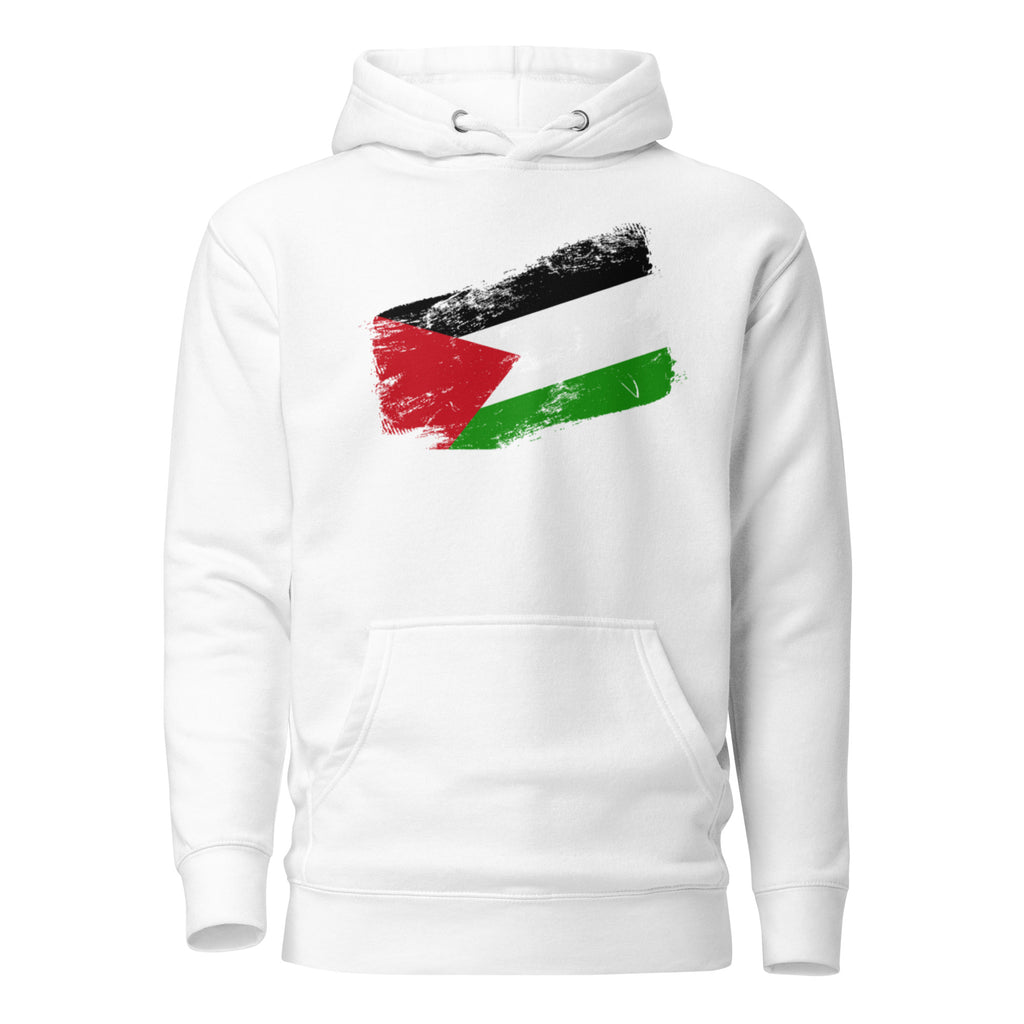 Wear your solidarity with pride.
This hoodie features a clean, bold representation of the Palestine flag, symbolizing resilience, identity, and unwavering hope. Designed for those who want their clothing to speak with purpose, it blends meaningful expression with modern streetwear style.

Made from soft, premium fabric, it offers all-day comfort — whether you're at a rally, campus, the gym, or simply out and about. 