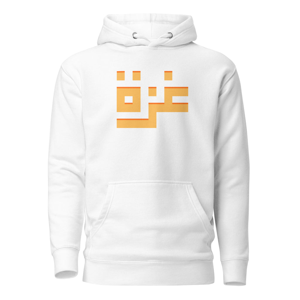 Stand in solidarity with strength and dignity.
This hoodie features the word “غزة” (Gaza) in bold, elegant Arabic script — a powerful tribute to a place known for resilience, courage, and unshakable faith.

Minimalist in design but heavy in meaning, it brings together modern streetwear aesthetics with a message that carries global significance. Crafted with soft, premium-quality fabric, it’s built for comfort while making a statement wherever you go.

Wear it to honor Gaza.
Wear it to raise awareness.
 