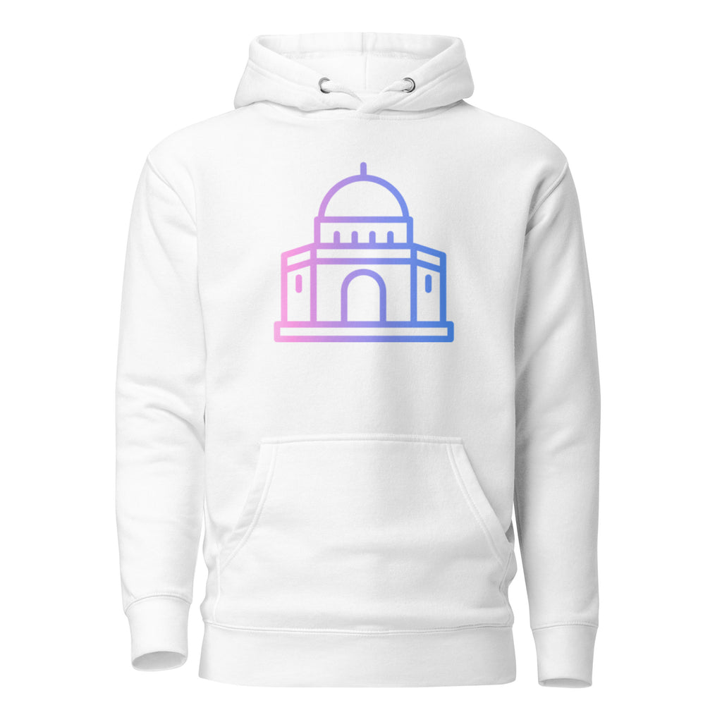 Honor one of Islam’s most sacred landmarks with this minimalist Masjid Al-Aqsa hoodie. Featuring a clean, modern line-art illustration of the iconic dome, the design captures beauty through simplicity — subtle enough for everyday wear yet meaningful enough to spark connection.

Crafted from soft, premium fabric, this hoodie blends comfort with purpose. The minimal artwork represents history, faith, and resilience in a refined, contemporary style that fits any wardrobe.

A reminder of the first Qibla.

