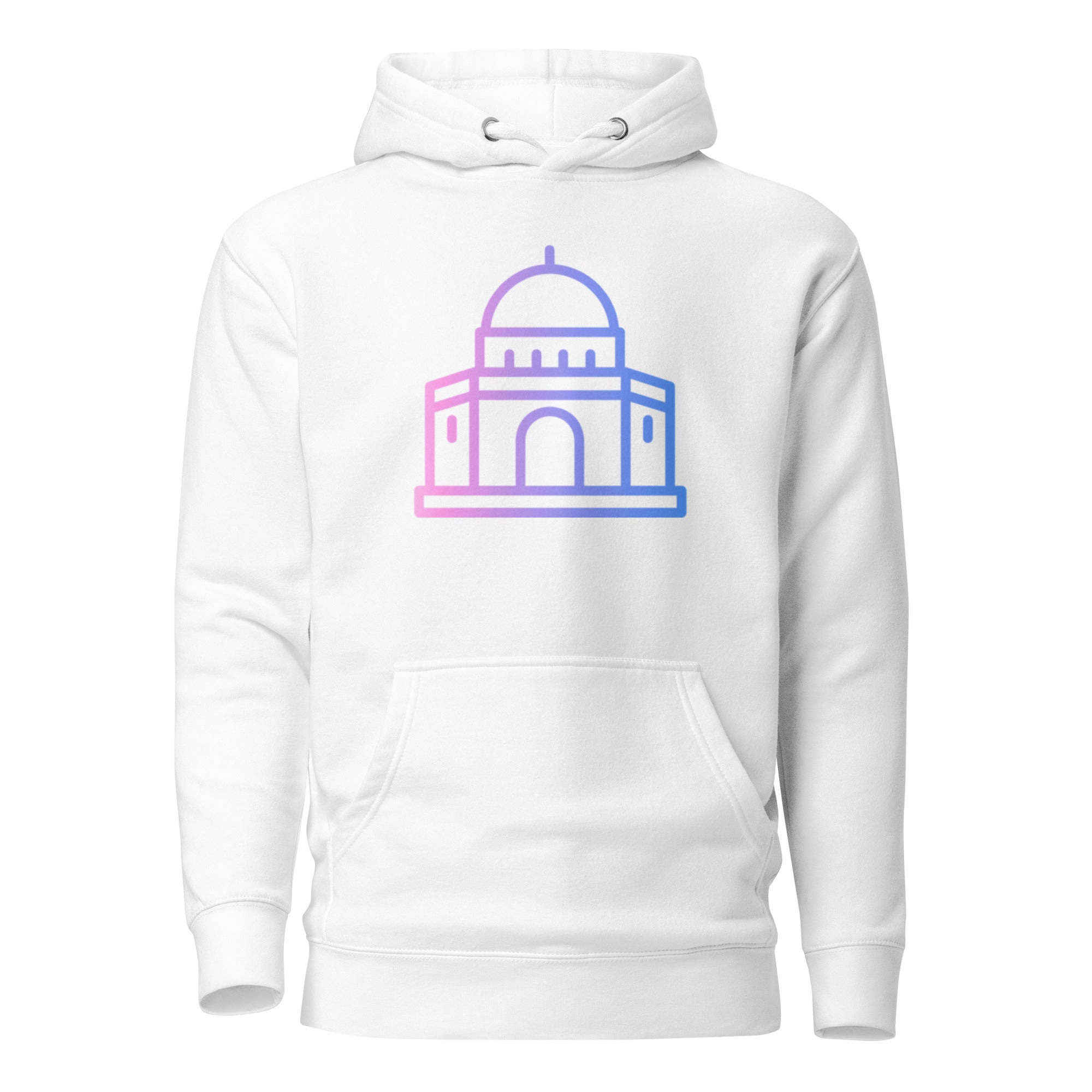 Honor one of Islam’s most sacred landmarks with this minimalist Masjid Al-Aqsa hoodie. Featuring a clean, modern line-art illustration of the iconic dome, the design captures beauty through simplicity — subtle enough for everyday wear yet meaningful enough to spark connection.

Crafted from soft, premium fabric, this hoodie blends comfort with purpose. The minimal artwork represents history, faith, and resilience in a refined, contemporary style that fits any wardrobe.

A reminder of the first Qibla.
