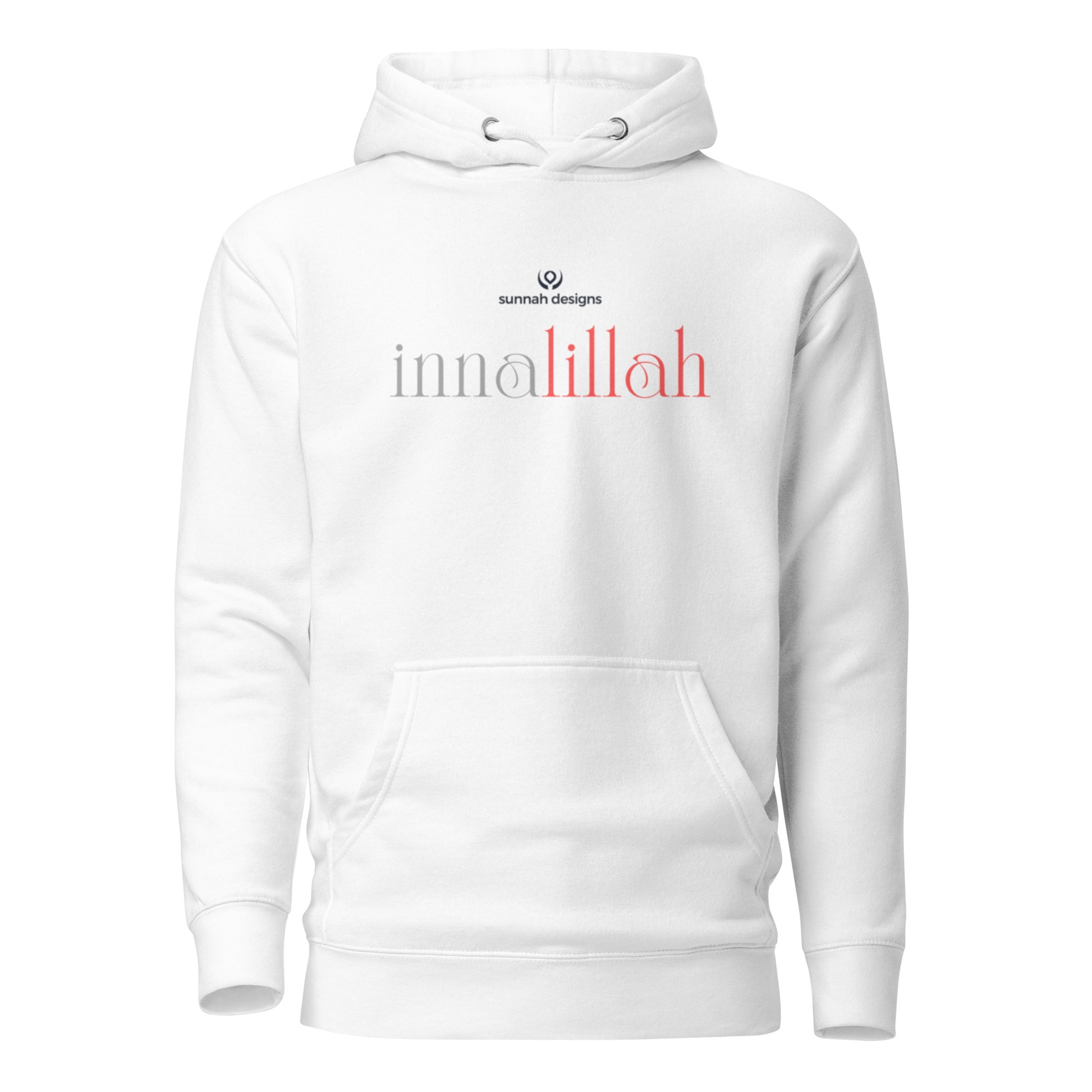 Simple, powerful, and deeply meaningful. The “Inna Lillāh” Hoodie is a quiet reminder of one of the most grounding truths in Islam: we belong to Allah. Designed with a clean, minimalist aesthetic, this hoodie carries a message of humility, patience, and remembrance — without needing excess words or explanation.