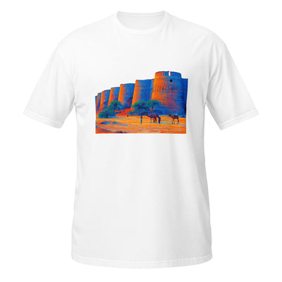 Derawar Fort Tee - Islamic heritage t-shirt in white